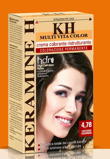 KERAMINE H CREMA COLORANTE 4,78