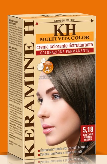KERAMINE H CREMA COLORANTE 5,18