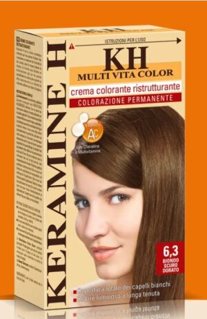 KERAMINE H CREMA COLORANTE 6,3