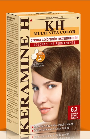 KERAMINE H CREMA COLORANTE 6,3