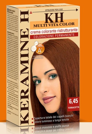 KERAMINE H CREMA COLORANTE 6,45