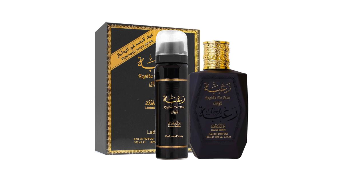 LATTAFA CFZ RAGHBA FOR MAN EDP 100ML + DEODORANTE