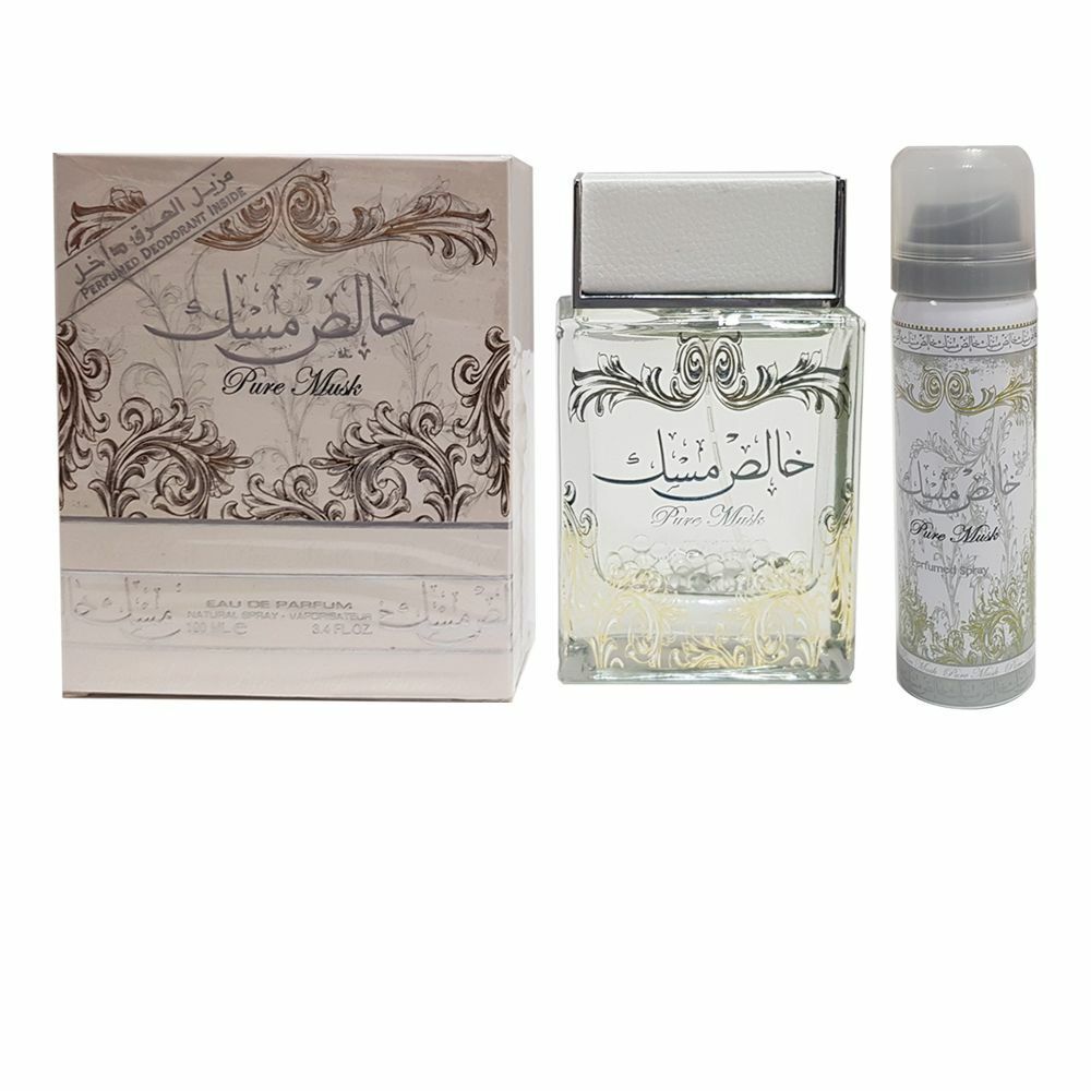 LATTAFA CONFEZIONE PURE MUSK EDP 100 + DEODORANTE 50 ML