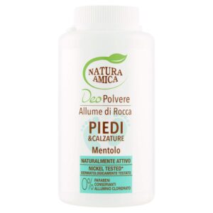 NATURA AMICA DEO POLVERE PIEDI MENTOLO 120G