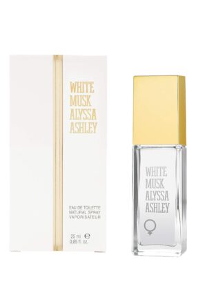WHITE MUSK ALYSSA ASHLEY EDT VP 25 ML