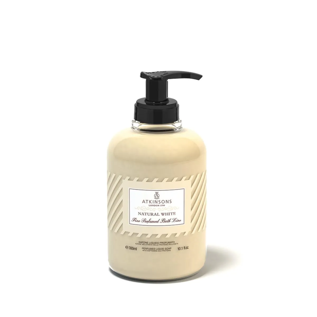 ATKINSONS SAPONE LIQUIDO NATURAL WHITE 300 ML