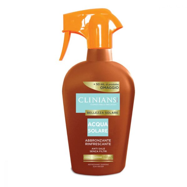 CLINIANS ACQUA SOLARE ABBRONZANTE E RINFRESCANTE  450ML