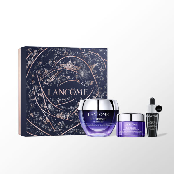 LANCOME CONFEZIONE: RENERGIE MULTI-LIFT CREMA 50ML +  CREMA H.P.N. 300 PEPTIDE15ML +GENEFIQUE SIERO 10 ML