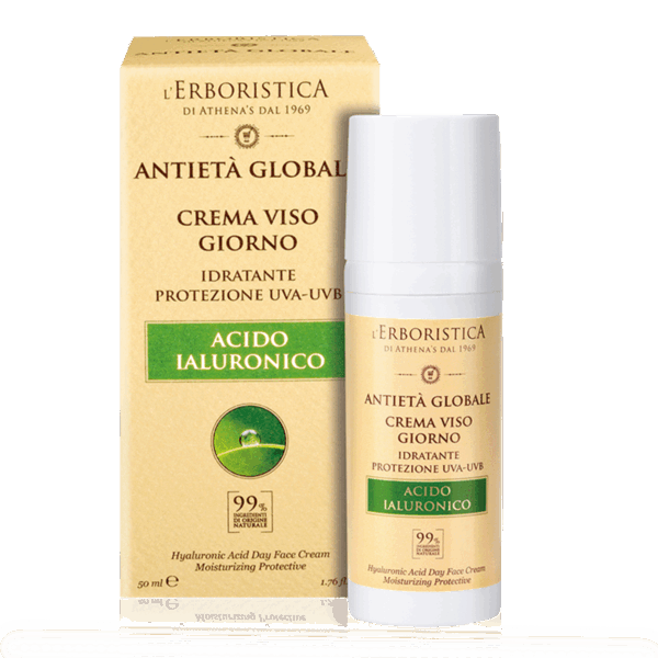 L' ERBORISTICA ANTIETA' GLOBALE VISO GIORNO IDRATANTE & PROTEZIOE UVA-UVB 50 ML