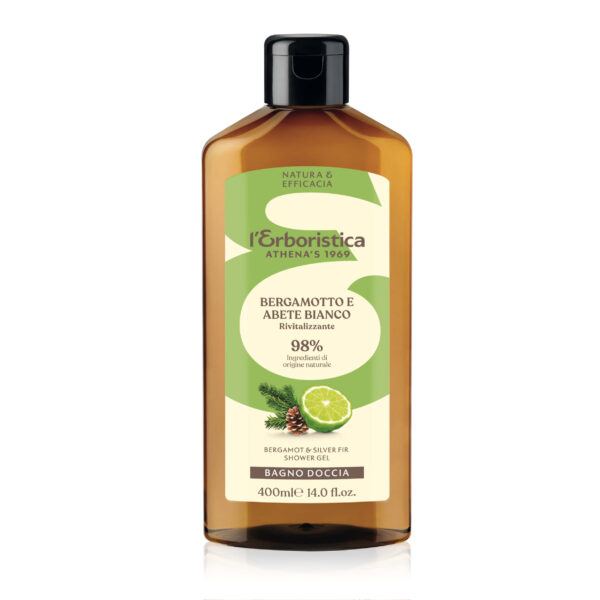 L ERBORISTICA BAGNO DOCCIA BERGAMOTTO ABETE BIANCO 400 ML