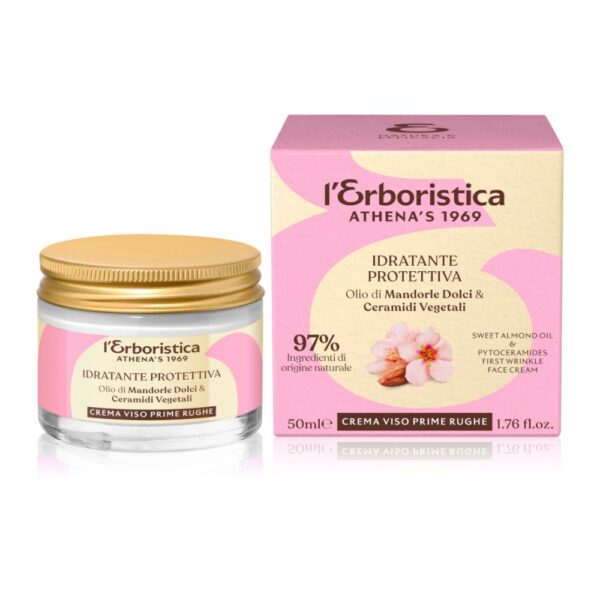 L' ERBORISTICA CREMA VISO PRIME RUGHE MANDORLE DOLCI 50ML
