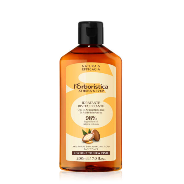 L' ERBORISTICA LOZIONE TONICA VISO OLIO ARGAN 200 ML