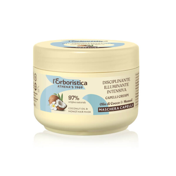 L' ERBORISTICA MASCHERA CAPELLI OLIO DI COCCO E MONOI 200 ML