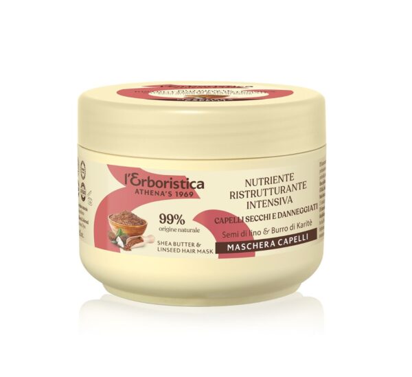 L' ERBORISTICA MASCHERA SEMI DI LINO E BURRO DI KARITE 200 ML