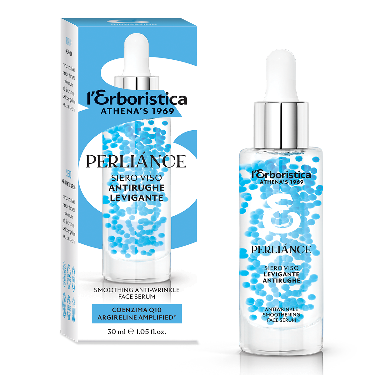 L' ERBORISTICA SIERO VISO ENZIMA Q10 E ARGIRELINE 30 ML
