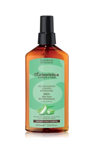 L' ERBORISTICA ACQUA SPRAY 100% ALOE BIO FERMENTATA 200 ML