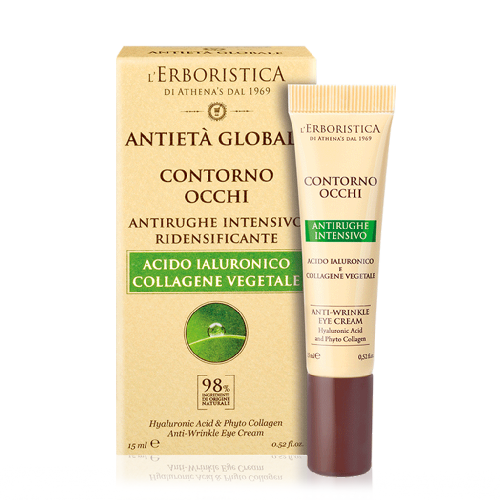 L' ERBORISTICA ANTIETA' GLOBALE CONTORNO OCCHI ANTI RUGHE  INTENSIVO & RIDENSIFICANTE 15 ML