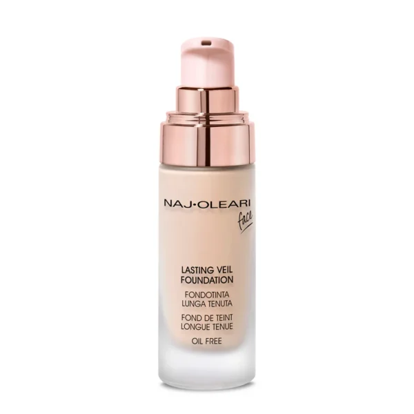 NAJOLEARI LASTING VEIL FOUNDATION 01 VANIGLIA - immagine 2