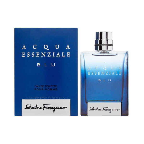 SALVATORE FERRAGAMO ACQUA ESSENZIALE BLU EDT POUR HOMME 100ML - immagine 2