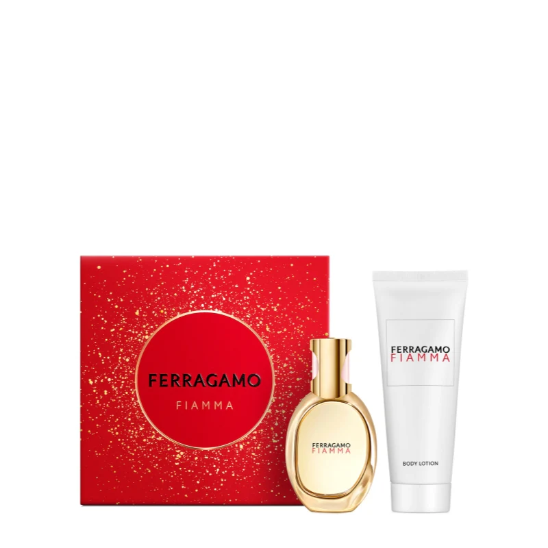 SALVATORE FERRAGAMO CONFEZIONE FIAMMA 35ML EDP + BODY LOTION 100ML