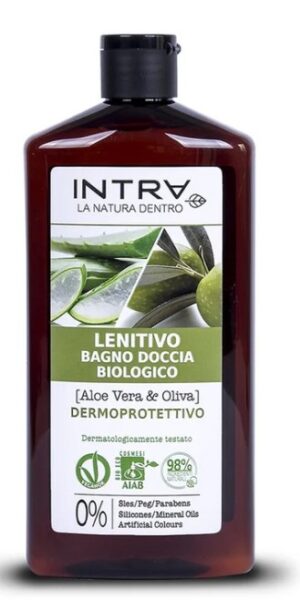 INTRA ALOE VERA E OLIVA BAGNODOCCIA DERMOPROTETTIVO BIO 400 ML
