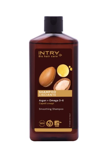 INTRA ARGAN & OMEGA 3-6 SHAMPOO BIOLOGICO LISCANTE 250 ML