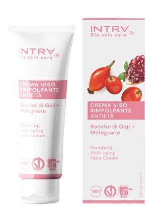 INTRA BACCHE DI GOJI E MELOGRANO CREMA VISO RIMPOLPANTE BIOLOGICA ANTIETA' 50 ML