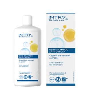 INTRA OLIO-SHAMPOO BIOLOGICO ANTIFORFORA Per capelli da normali a grassi 200 ML