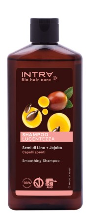 INTRA SEMI DI LINO & OLIO DI JOJOBA SHAMPOO BIOLOGICO LUCENTEZZA 250 ML