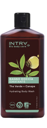 INTRA THE VERDE E CANAPA BAGNO DOCCIA BIOLOGICO ANTI-STRESS IDRATANTE 400 ML