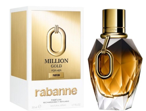 PACO RABANNE MILLION GOLD FOR HER LE PARFUM 50ML REFILLABLE