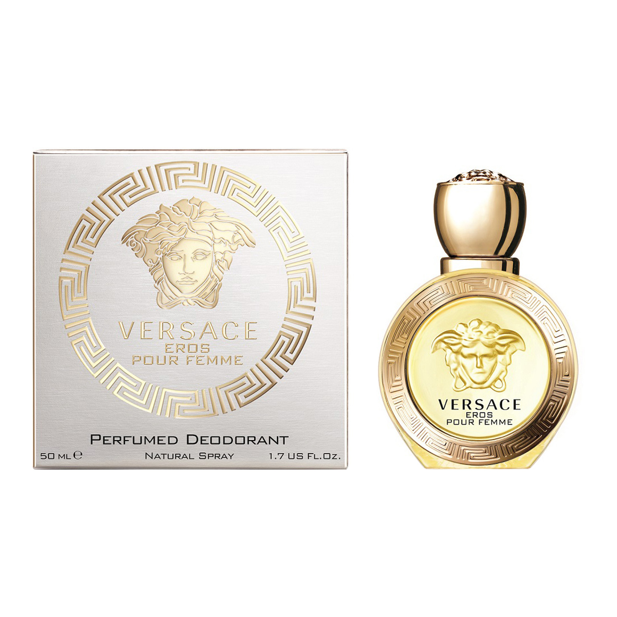 VERSACE EROS POUR FEMME PERFUMED DEODORANT 50 ML