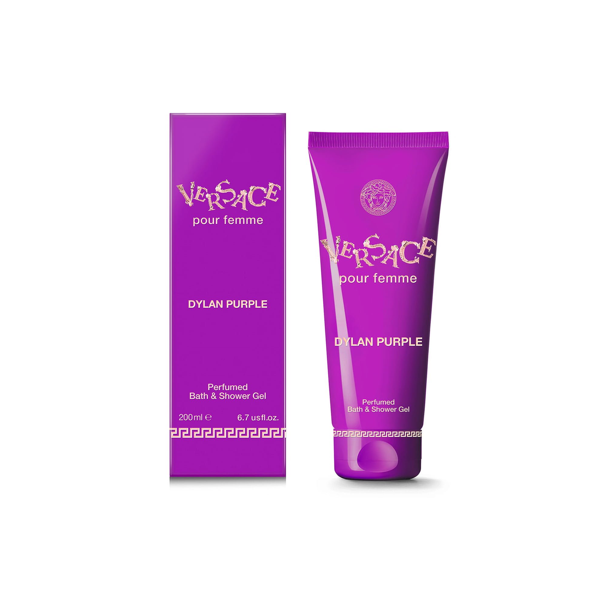 VERSACE POUR FEMME DYLAN PURPLE PERFUMED SHOWER GEL 200 ML
