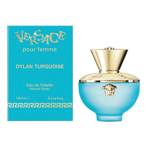 VERSACE POUR FEMME DYLAN TURQUOISE EDT 100 ML - immagine 2
