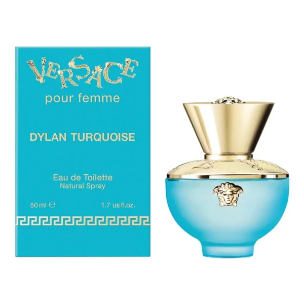 VERSACE POUR FEMME DYLAN TURQUOISE EDT 50 ML - immagine 2