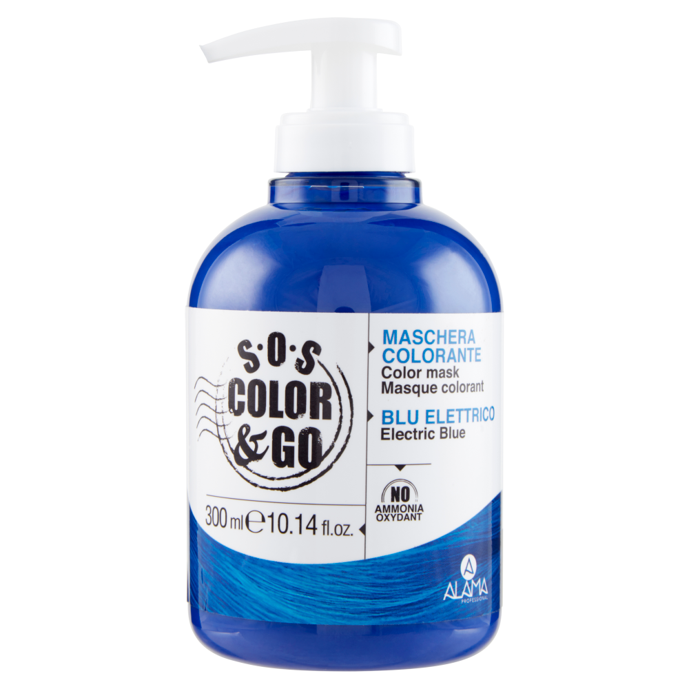 ALAMA COLOR MASK MASCHERA BLU ELETTRICO 300 ML