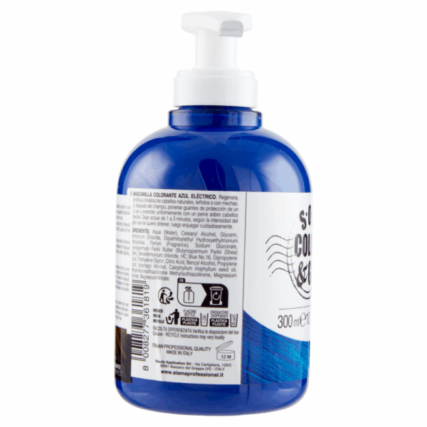 ALAMA COLOR MASK MASCHERA BLU ELETTRICO 300 ML - immagine 2