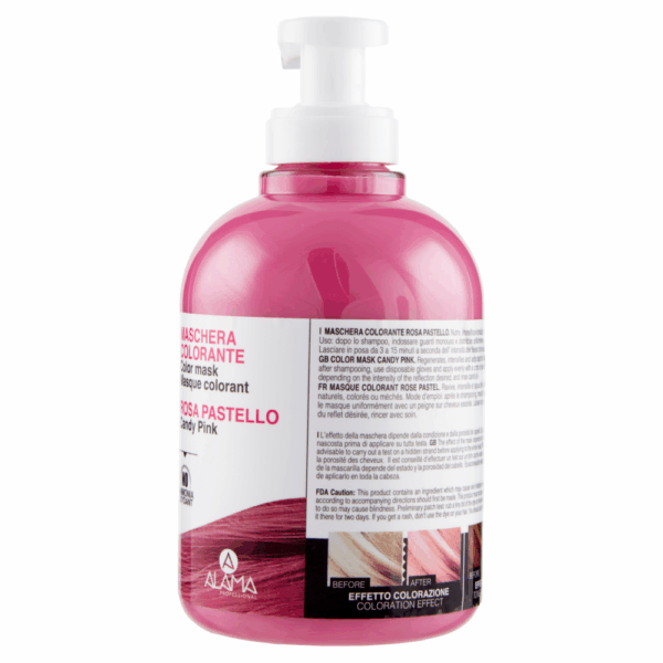 ALAMA COLOR MASK MASCHERA ROSA PASTELLO 300 ML - immagine 2