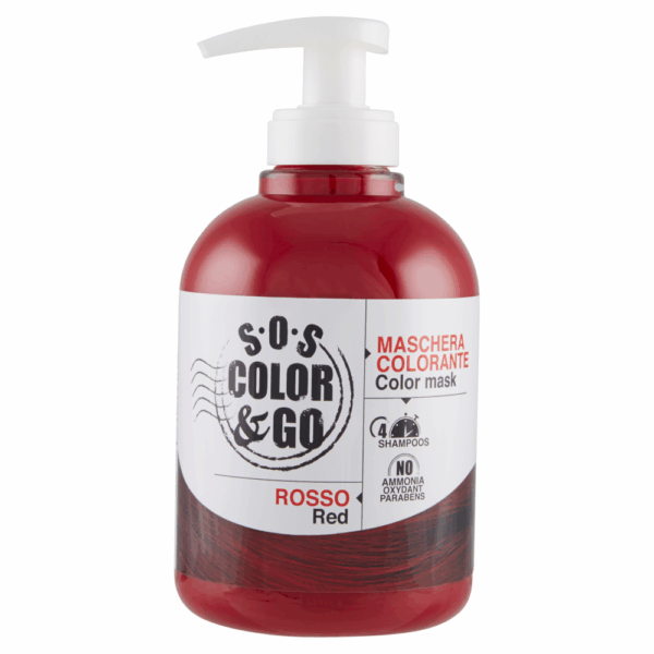 ALAMA COLOR MASK MASCHERA ROSSO 300 ML