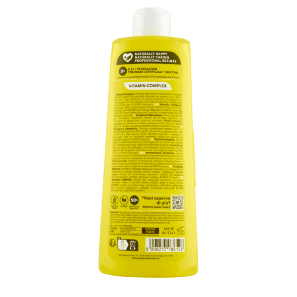 ALAMA FREQUENT SHAMPOO USO FREQUENTE PER TUTTI I TIPI DI CAPELLI 500 ML - immagine 2