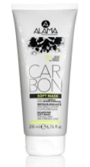 ALAMA CARBON SOFT MASK RIEQUILIBRANTE PER CAPELLI SPENTI E STRESSATI 200 ML