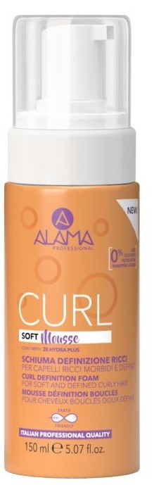 ALAMA CURL SOFT MOUSSE-FOAM DEFINIZIONE MORBIDA CAPELLI RICCI 150ML