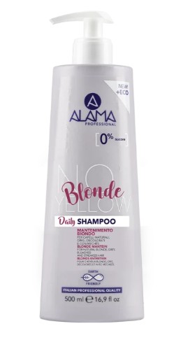 ALAMA NO YELLOW DAILY BLONDE SHAMPOO MANTENIMENTO BIONDO 500 ML
