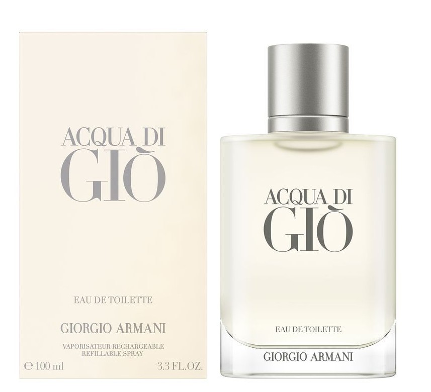 ARMANI ACQUA GIO UOMO EDT 100 ML NEW RICARICAB.