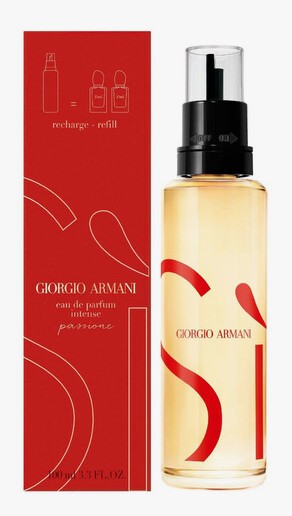 ARMANI SI PASSIONE INTENSE EDP 100 ML REFILL NEW
