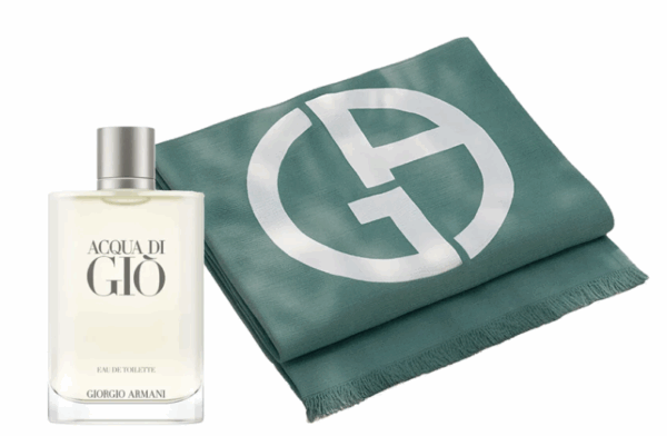 ARMANI UOMO ACQUA GIO EDT 100ML + TOWEL 2025 - immagine 2