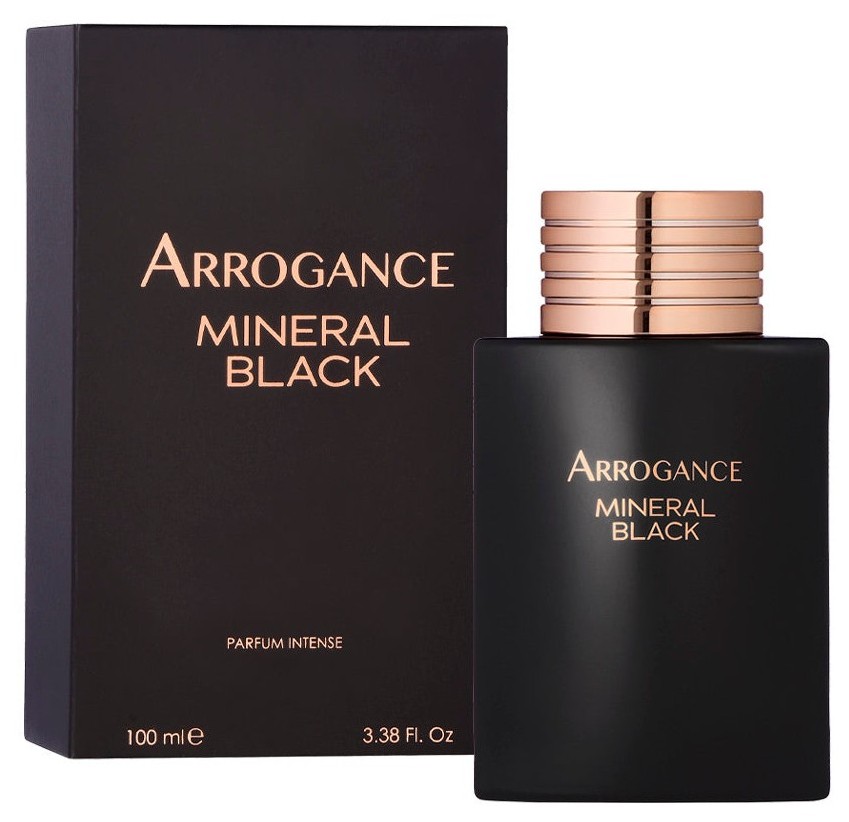 ARROGANCE MINERAL BLACK UOMO EDP 100 ML NEW