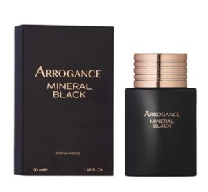 ARROGANCE MINERAL BLACK UOMO EDP 50 ML NEW