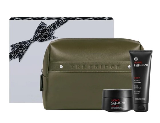 COLLISTAR CFZ UOMO CREMA GEL ENERGIZZANTE ANTIETA' 50ML+ GEL DOCCIA TONIFICANTE 100ML+POCHETTE