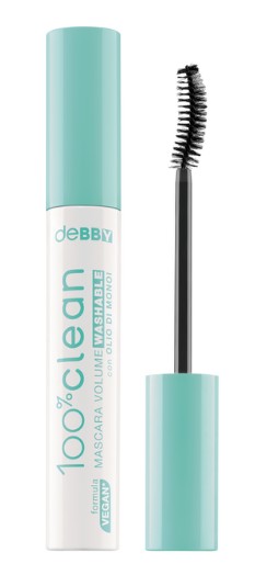 DEBBY MASCARA WASHABLE 100% CLEAN BLACK